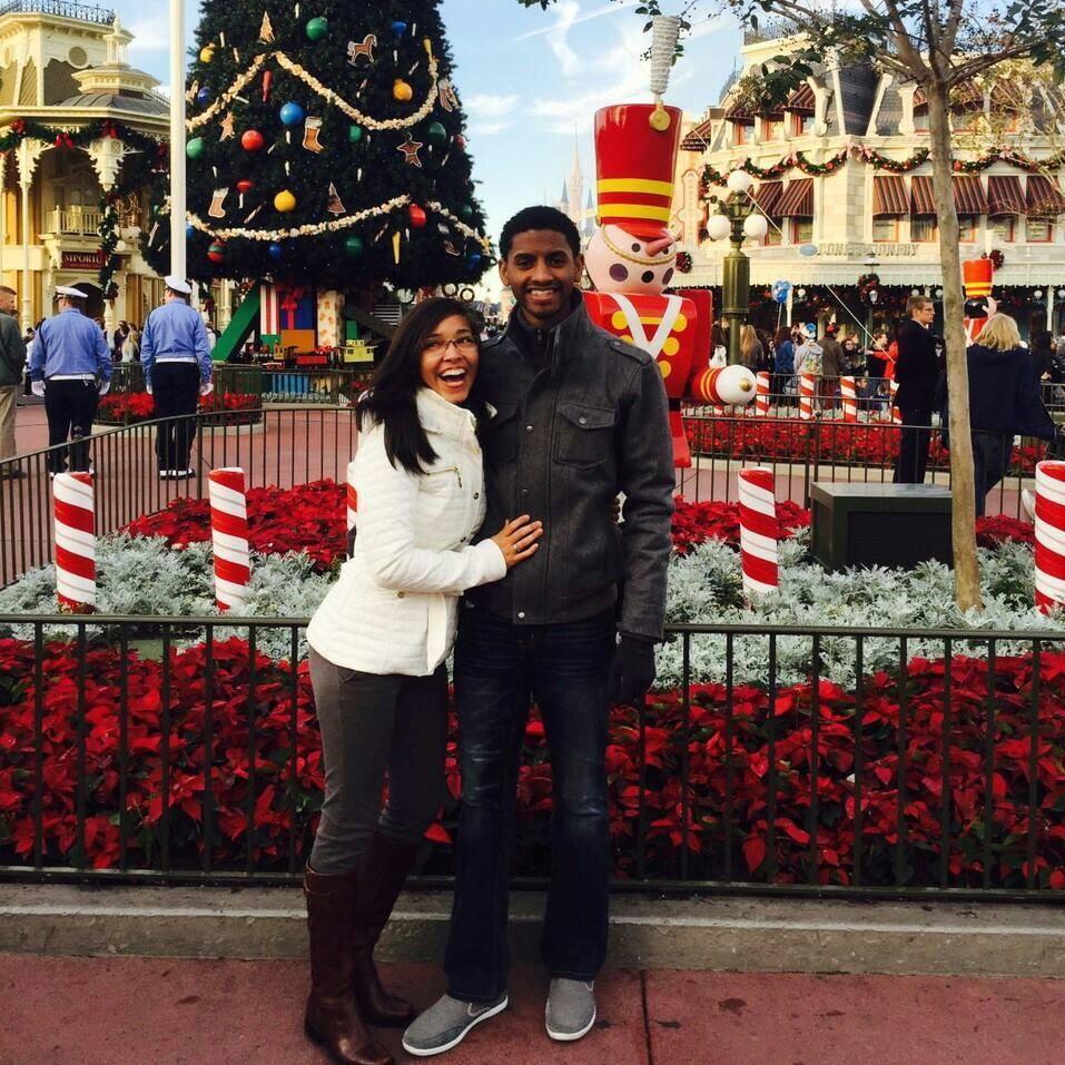 Fun fact: Yes! It was actually that cold in Florida that they were bundled up! Mickey's Very Merry Christmas Walt Disney World- Decemeber 2014