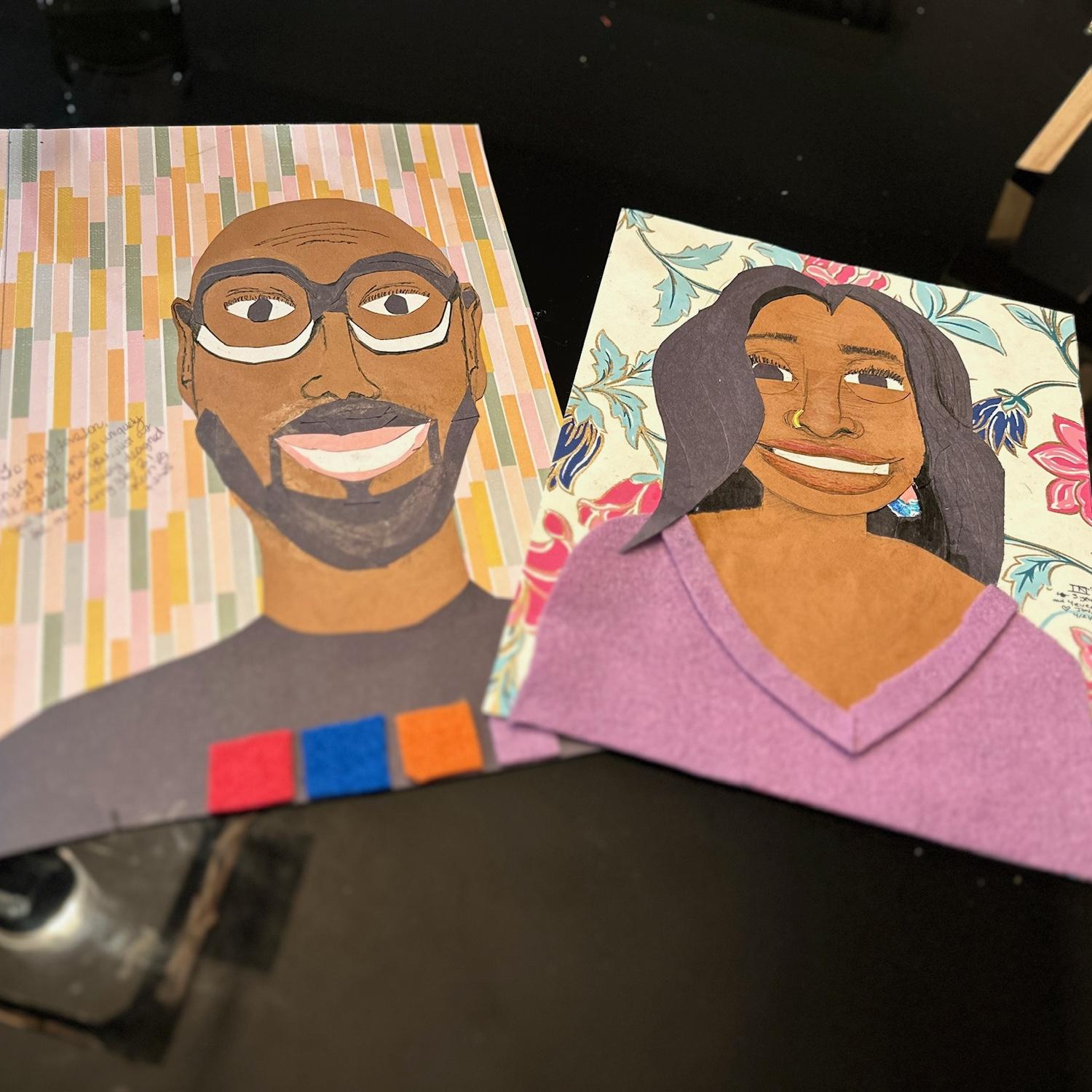 Art activity for our 3rd dating anniversary/one year of engagement