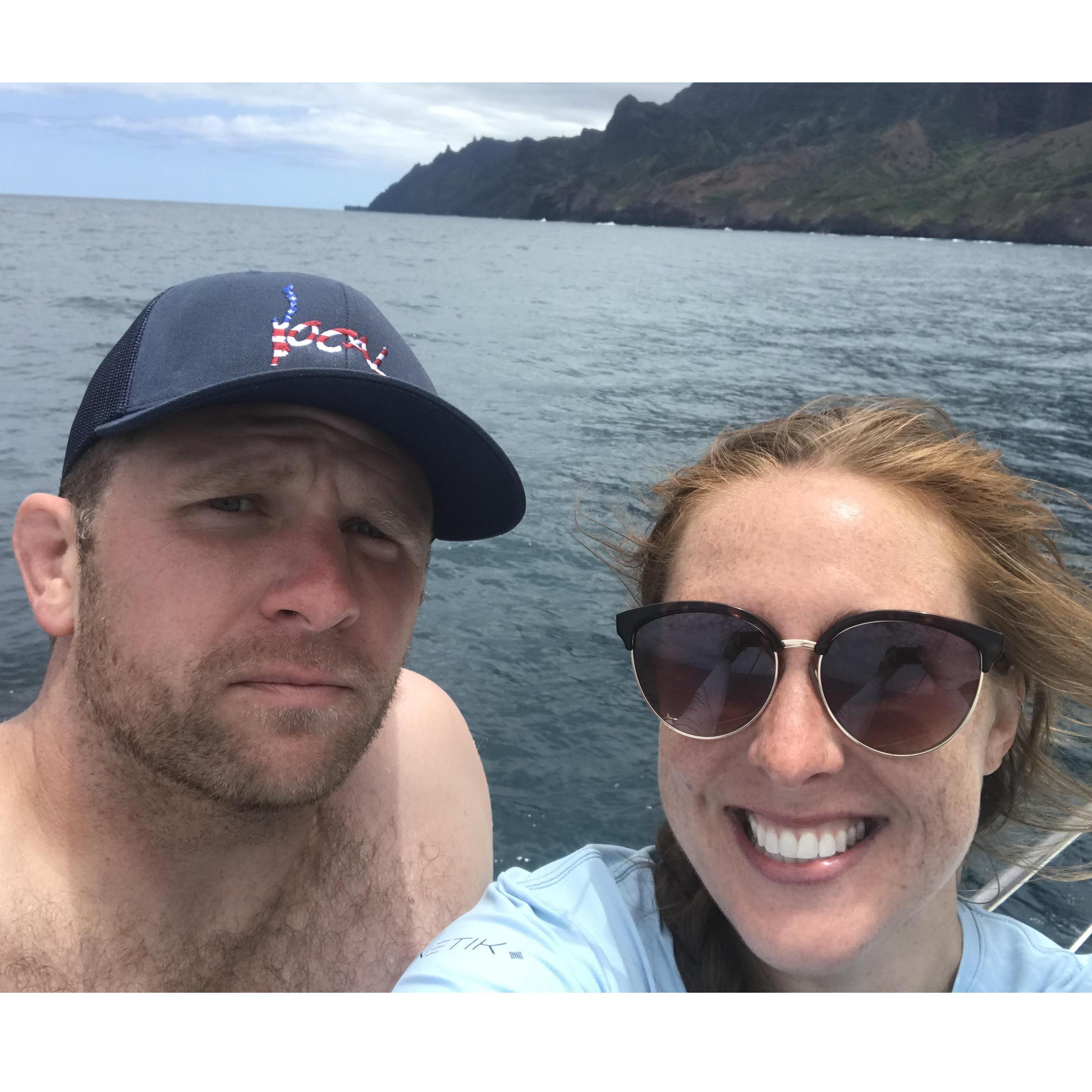 Napali Coast, Kauai, Hawaii.
May 2018.