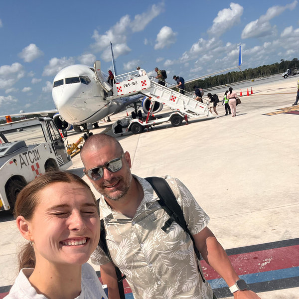 Plane Tickets for The Honeymoon