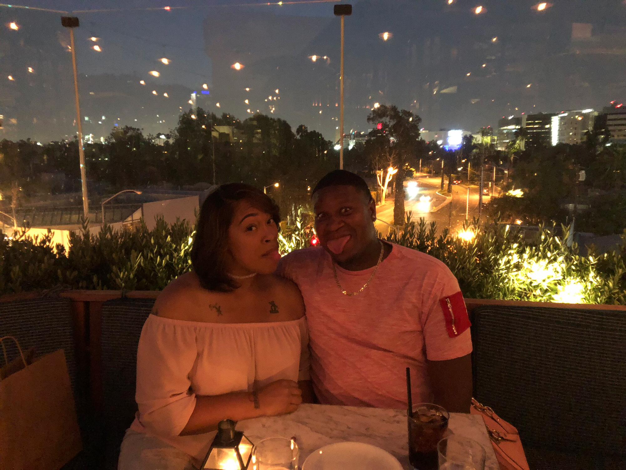 Birthday Dinner at CATCH