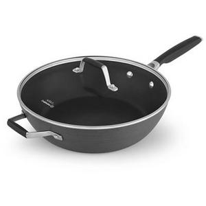 Select by Calphalon 12" Hard-Anodized Non-Stick Jumbo Fryer with Cover