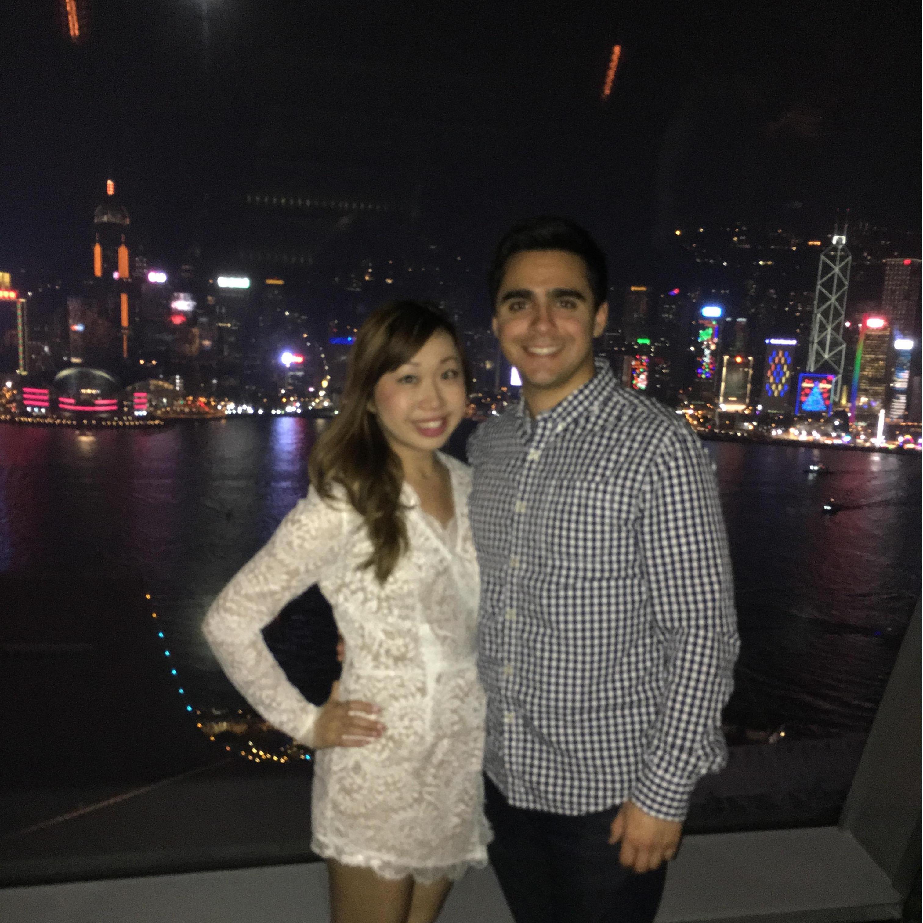 Our 1st International trip to Hong Kong together