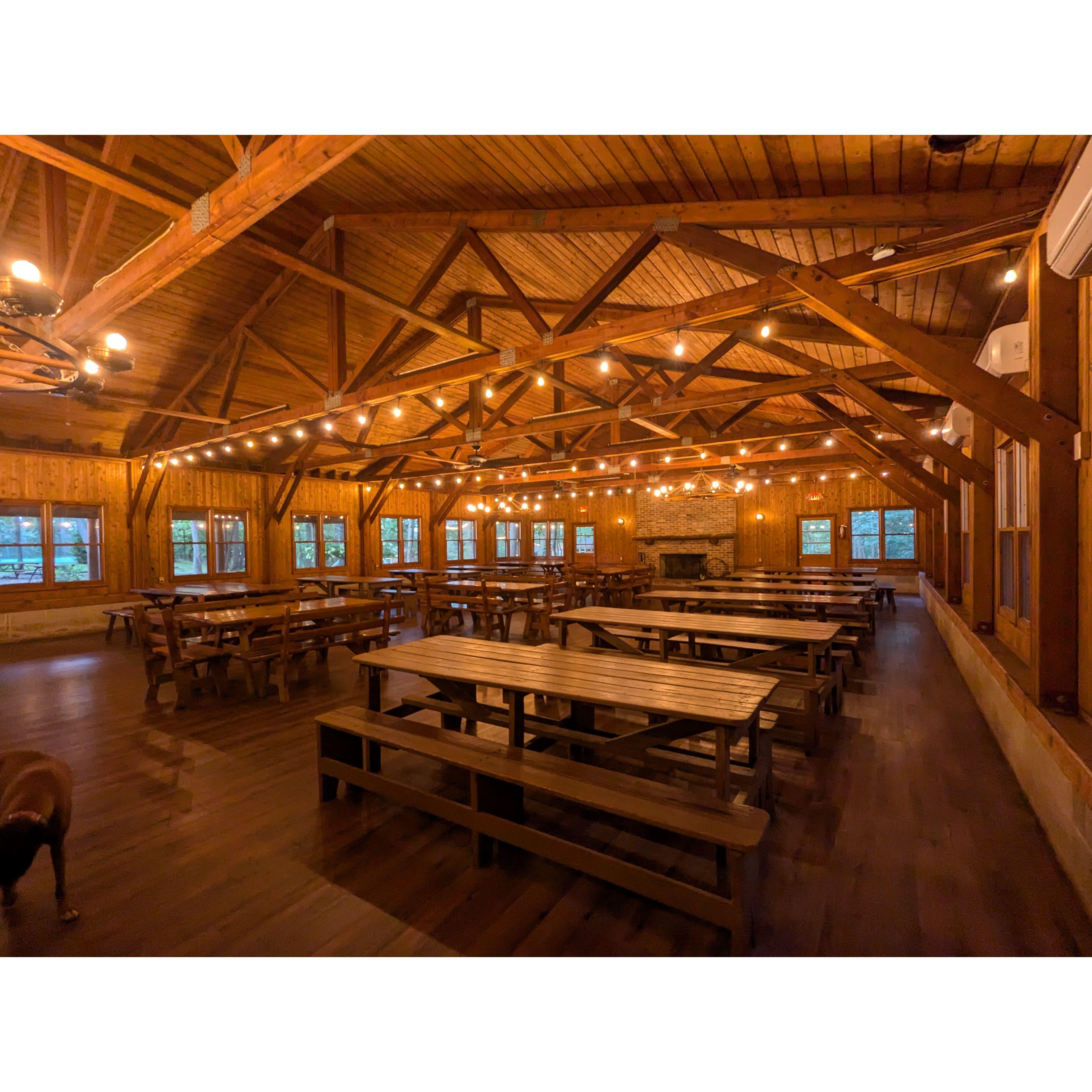 The Main Lodge where the Reception will be