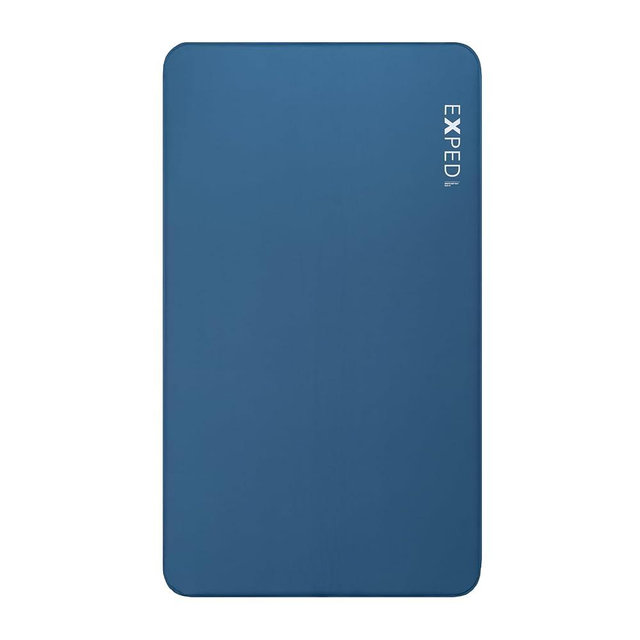 Exped DeepSleep Mat Duo Medium - Self Inflating Firm Car Sleeping Mat, 3” Foam Pad, Pump Included