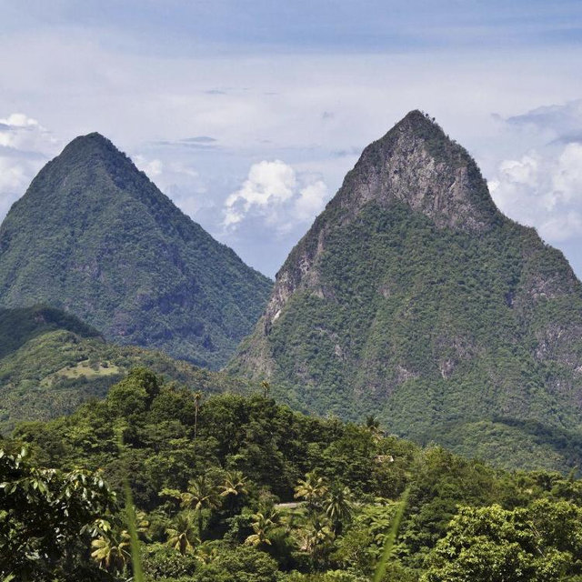 Boat Excursion to the Pitons