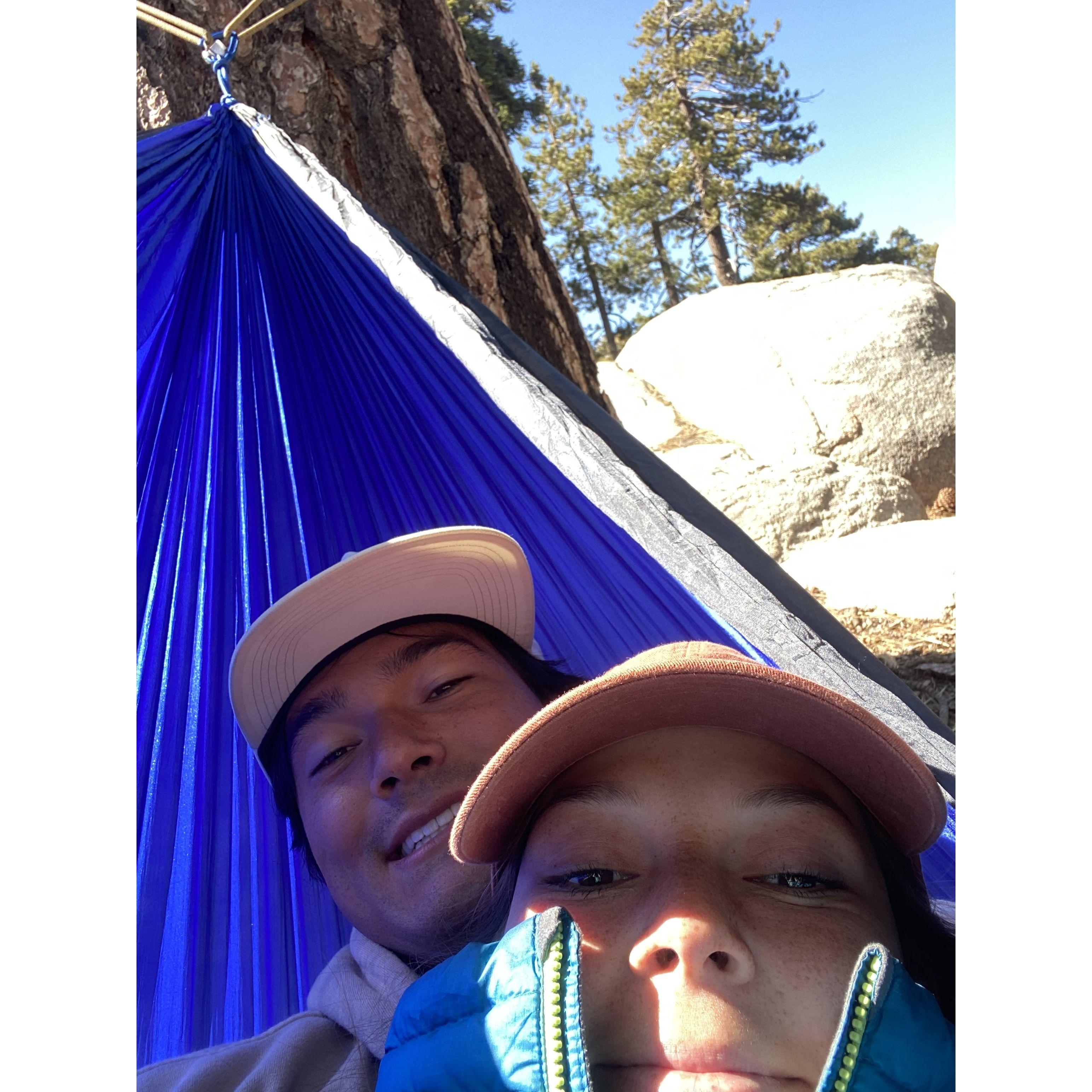 hammock cuddles :P