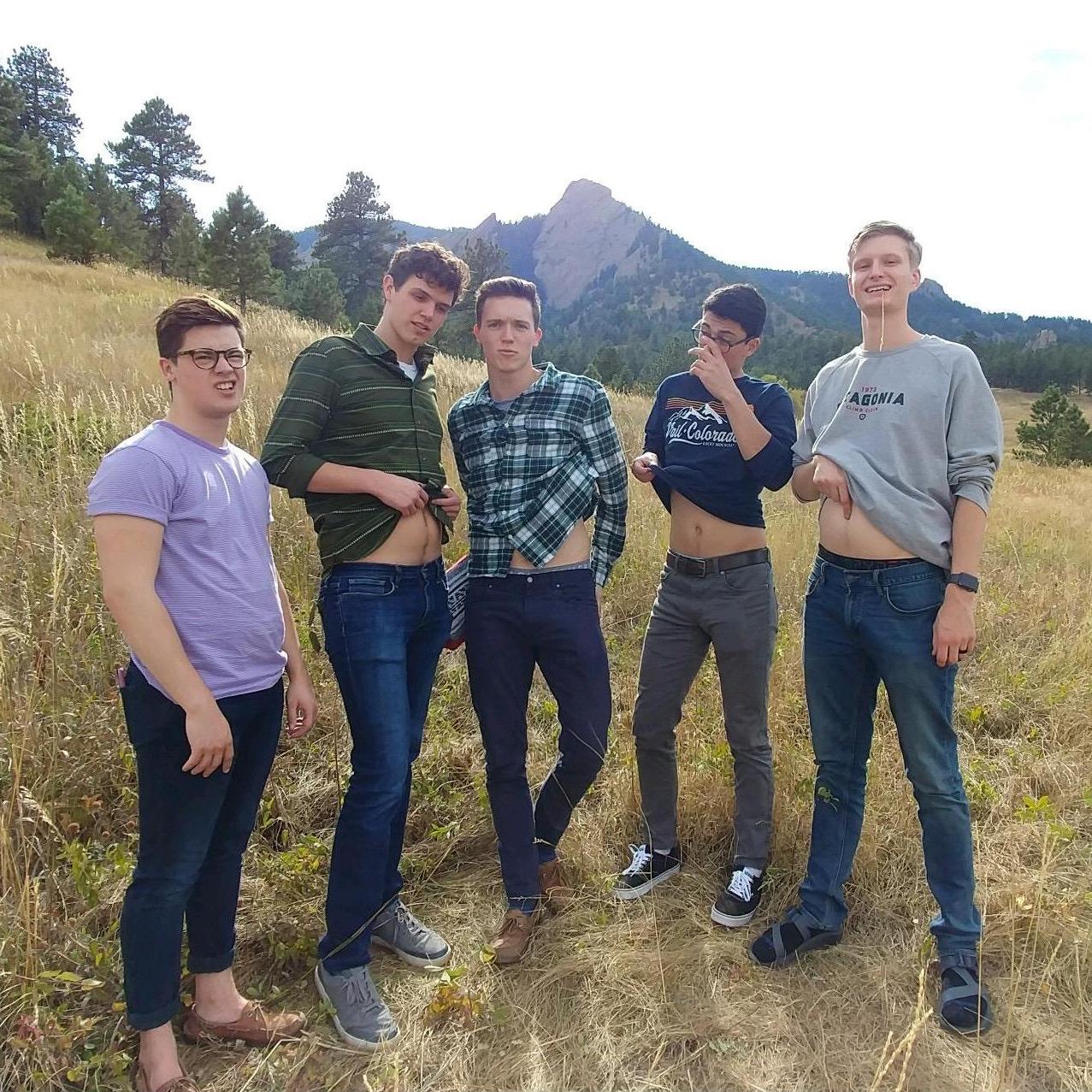 the boys - pre-proposal. Ashley would find out 20 minutes later we actually weren't in Nebraska that weekend.