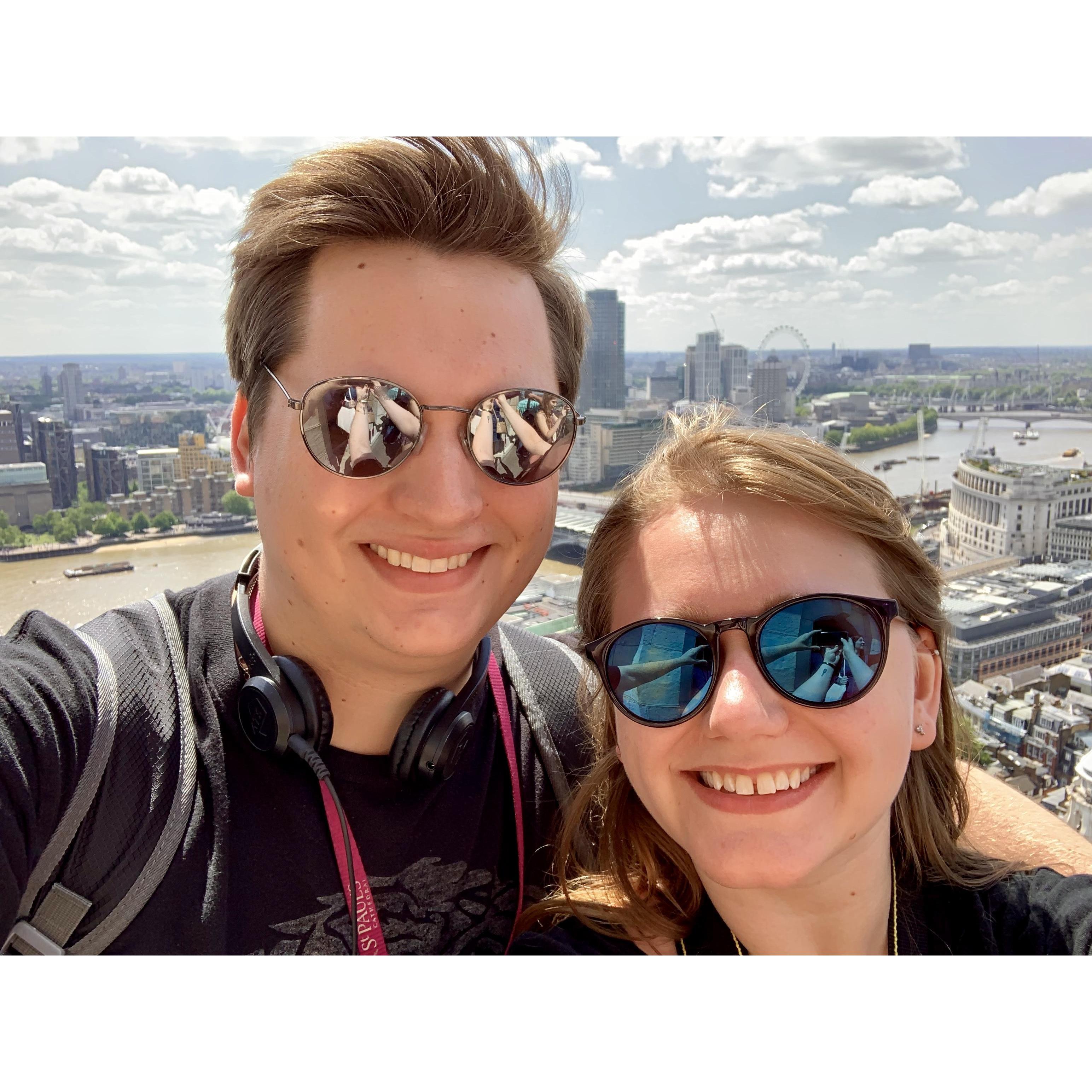 London trip in May 2019.