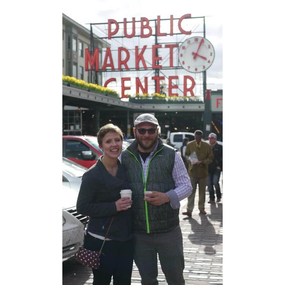 Our first big vacation together...to the big city of Seattle!