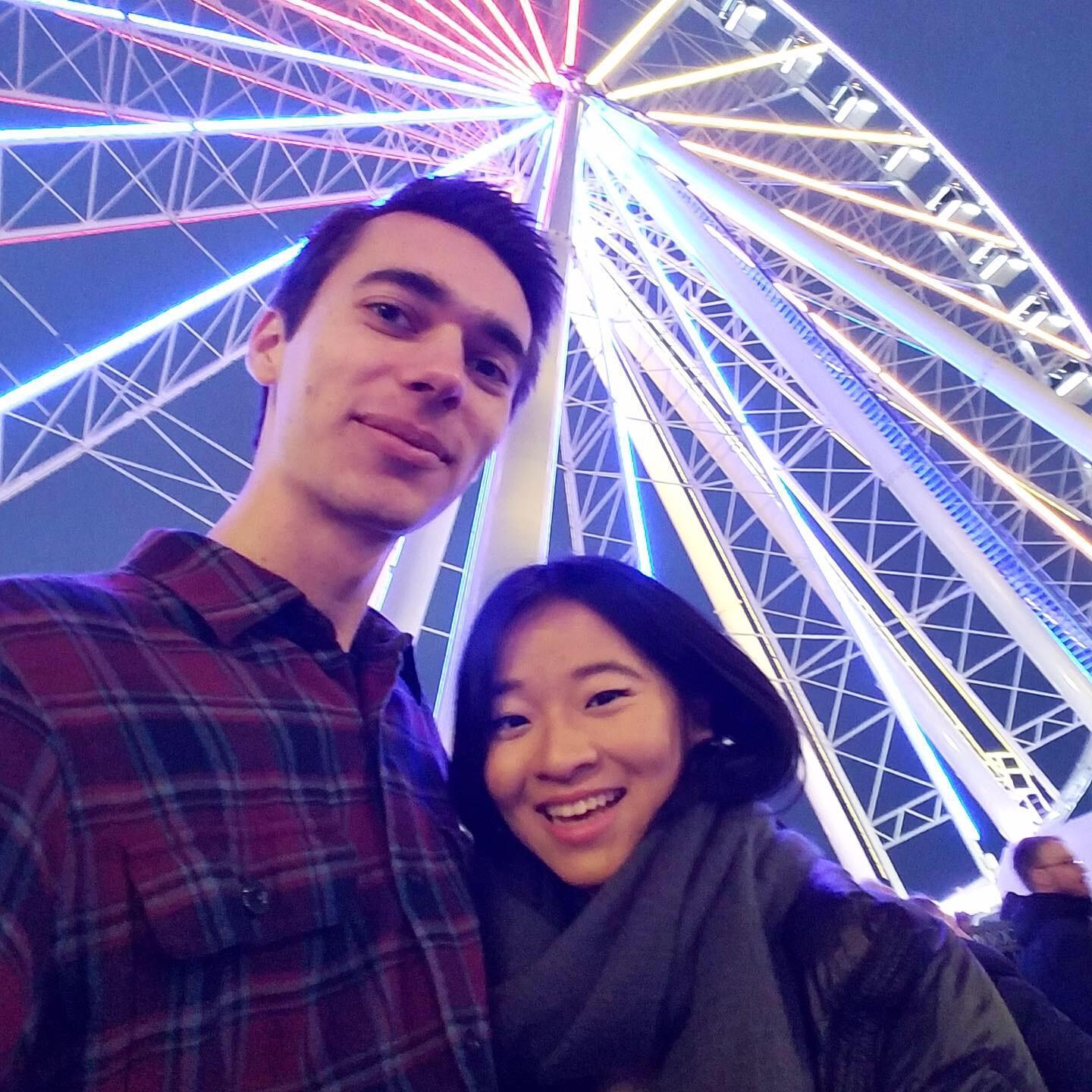 12/31/19 - Our first visit to the St. Louis Wheel a few months after it opened