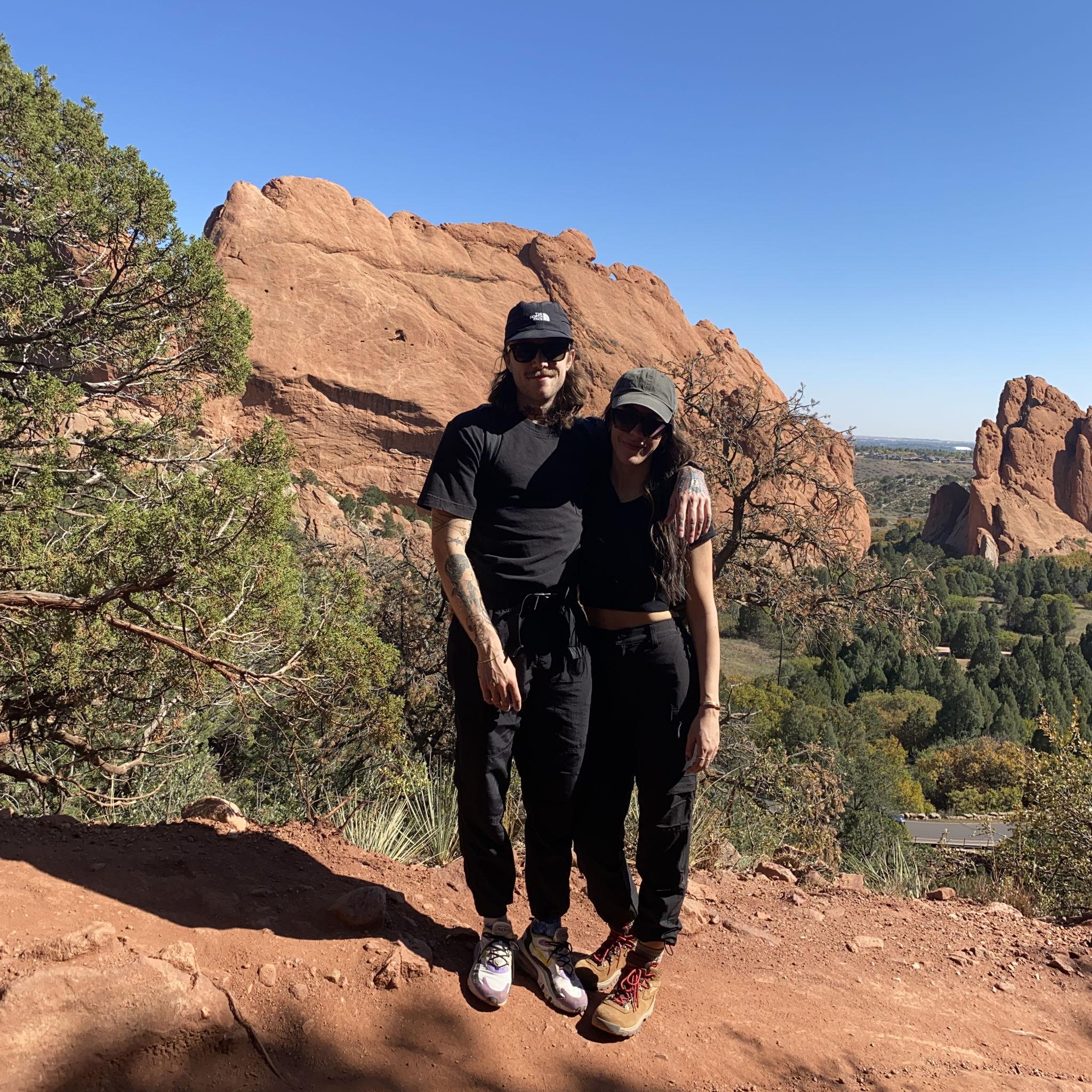 Our first vacation together to Denver, Colorado