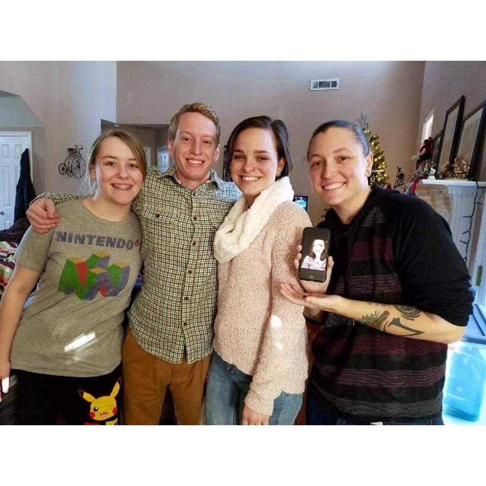 A holiday trip to Georgia to see family! Pictured are cousins Taylor, Whitney, and Rebekah