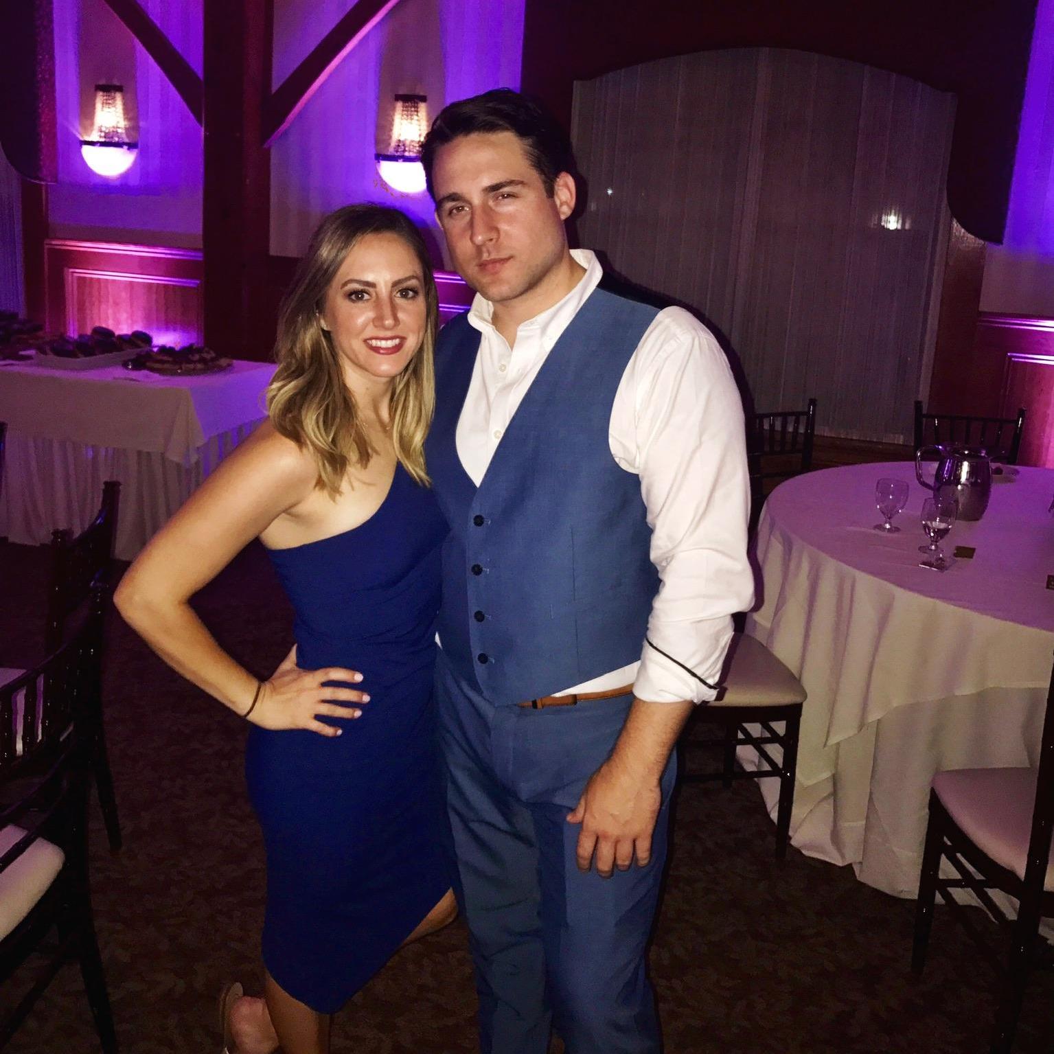 One of our 10,000 weddings we attended (and where Dan got to practice his Blue Steel look)