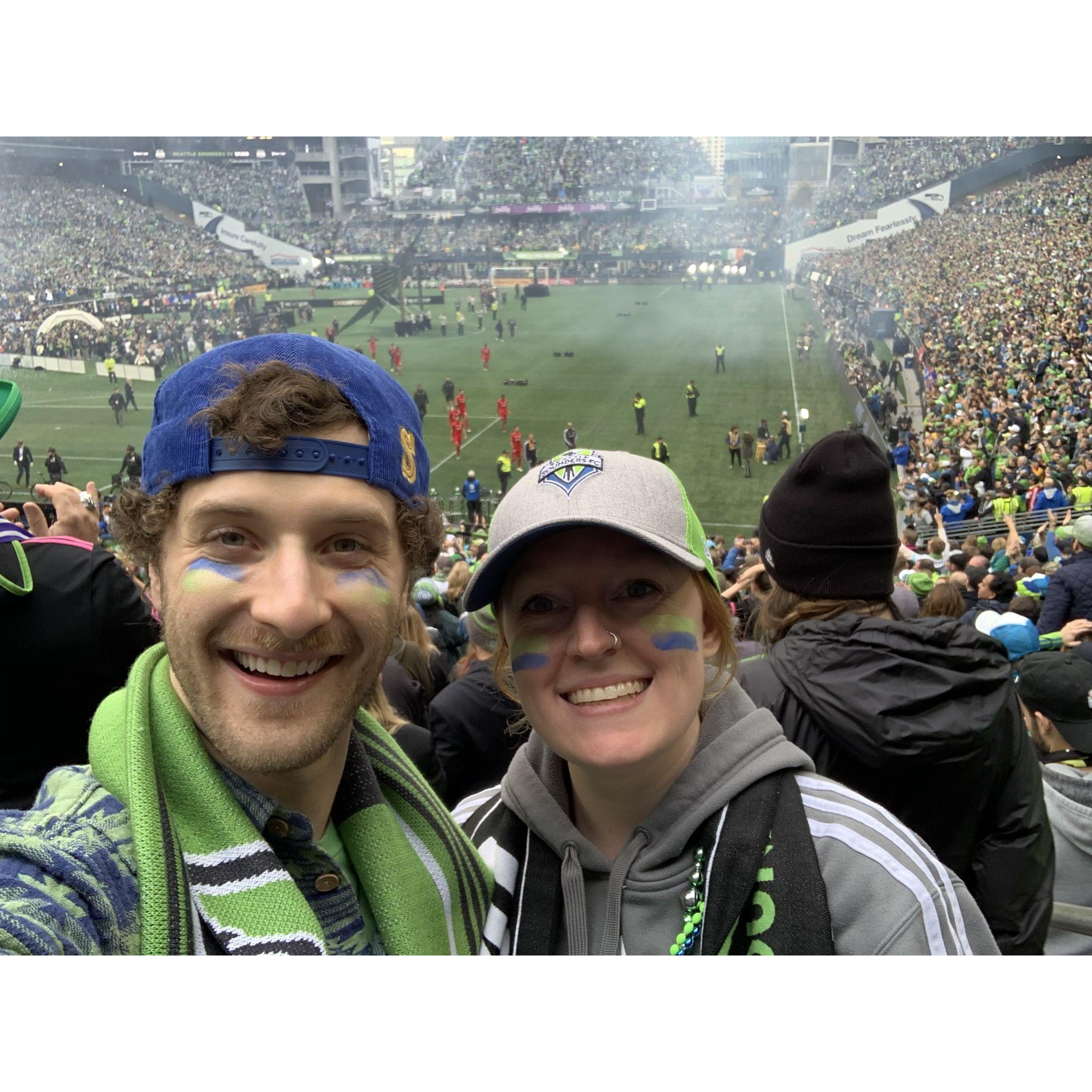Sounders win the MLS Cup! (2019)