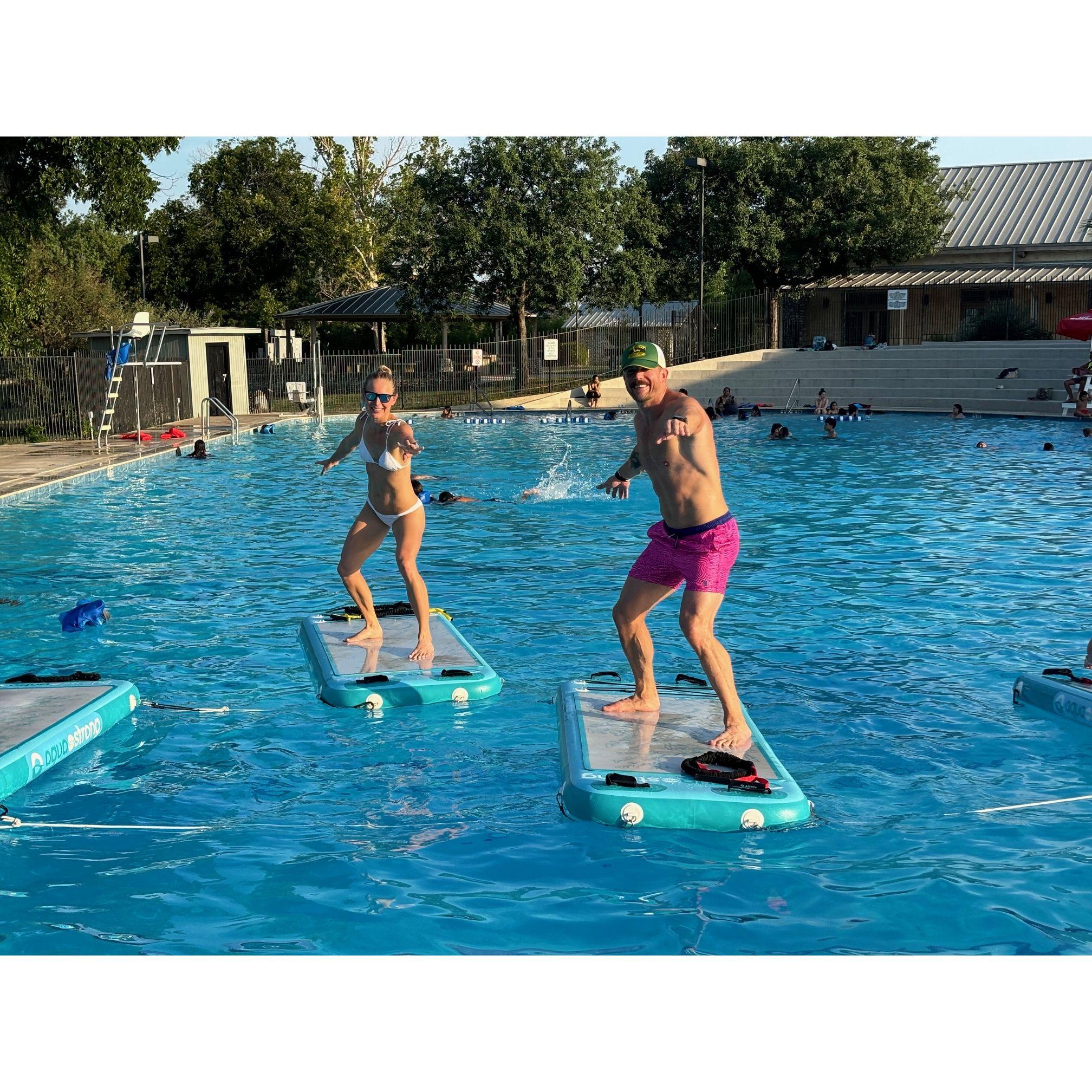 Random SUP fitness class
