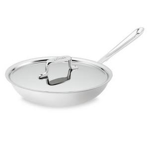 All-Clad d5 Stainless-Steel Nonstick Covered Fry Pan, 10"