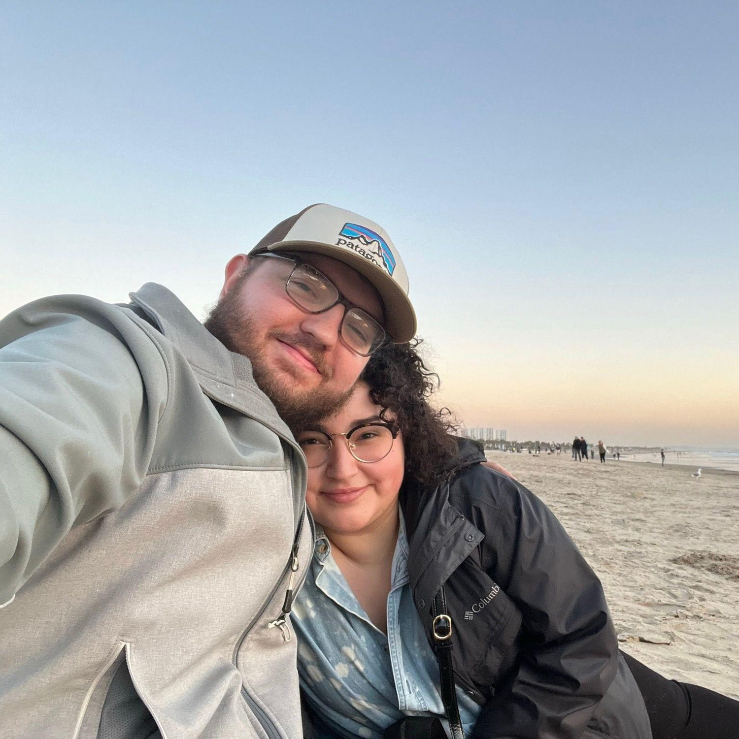 Our last day living in California. Of course we went out and said goodbye to the beach!