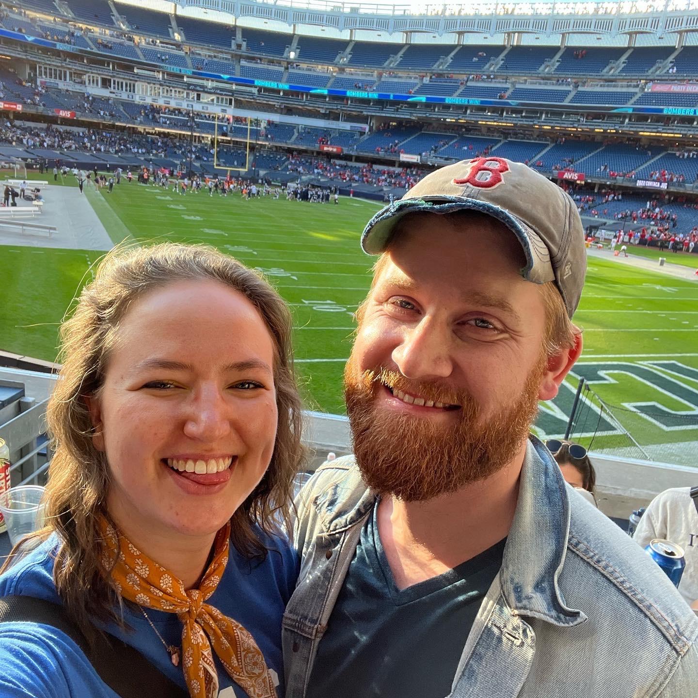Cortaca with Jackie’s college crew at Yankee Stadium! 2022