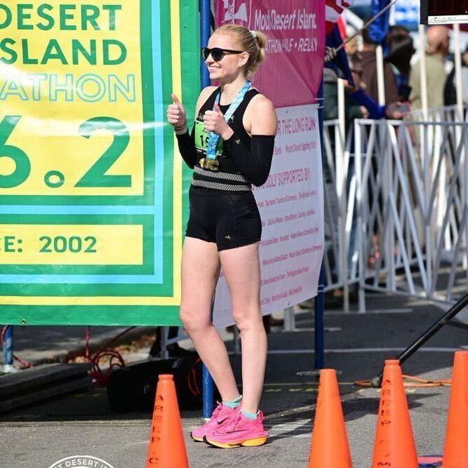 October 22, 2023. When Audrey inspired Carson to run a marathon.