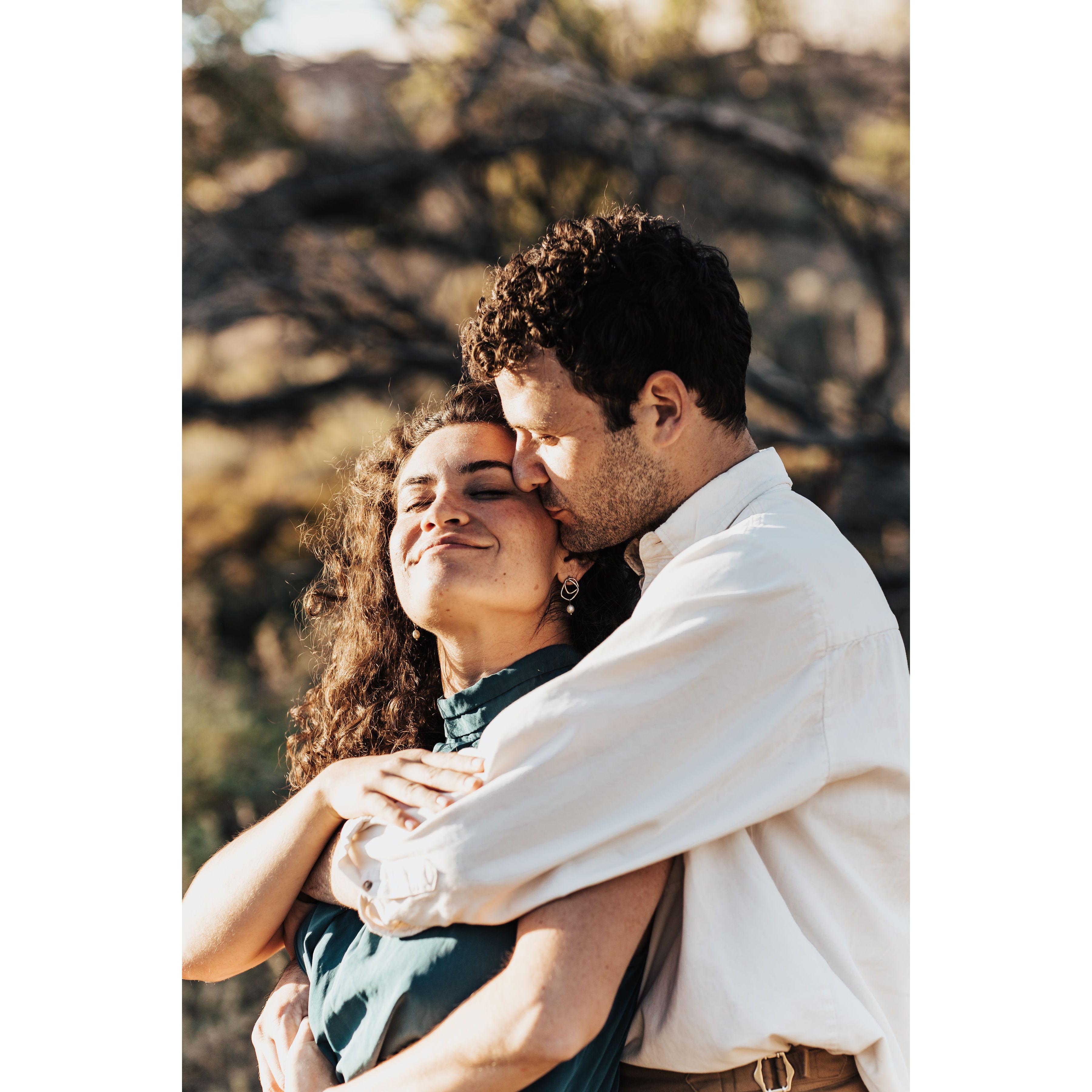 Our engagement shoot in NM in September 2024