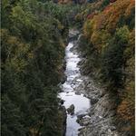 Quechee Gorge and gift shop village with tastings