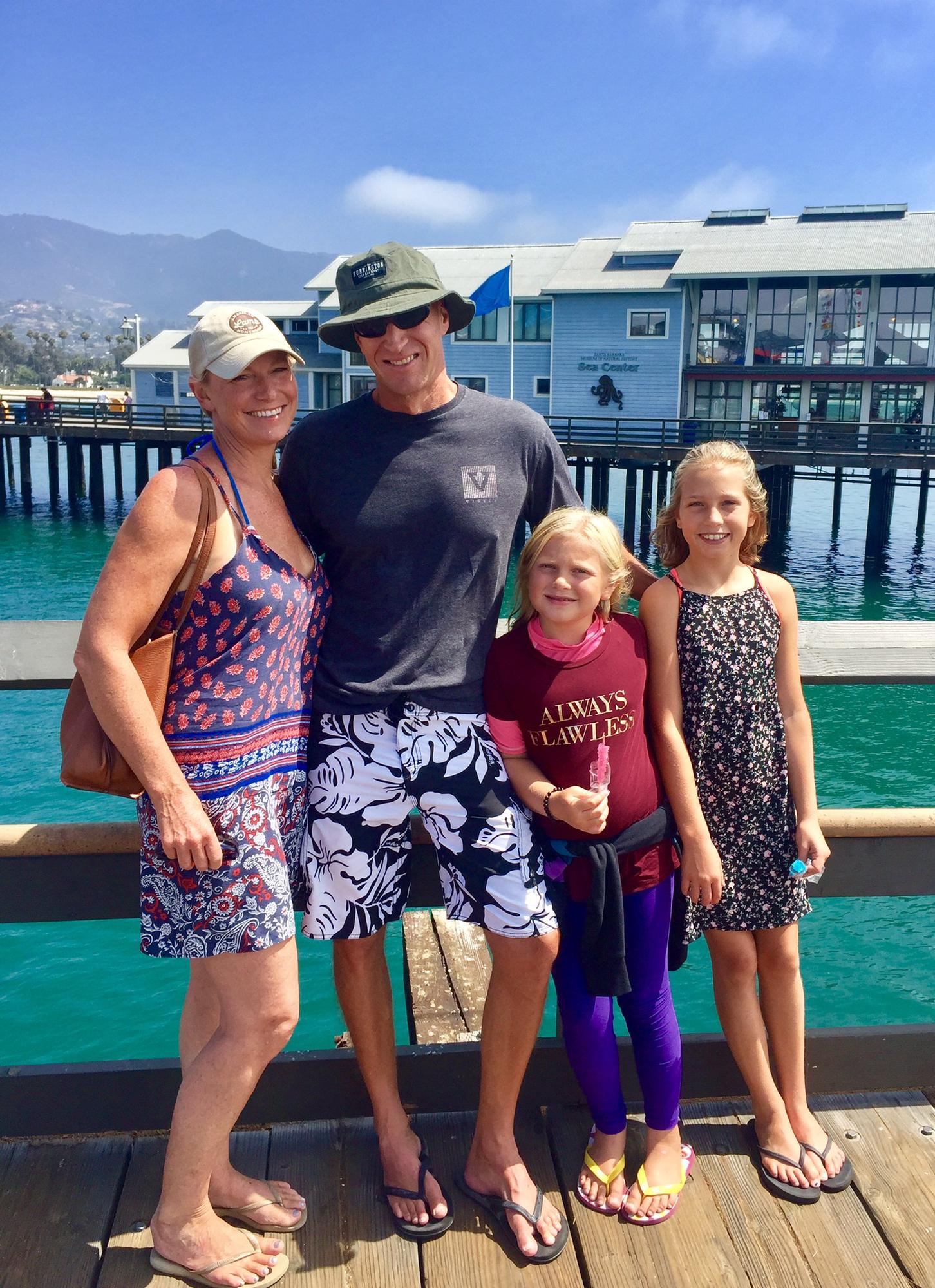 First road trip with the Girls, Santa Barbara, Aug. 2017