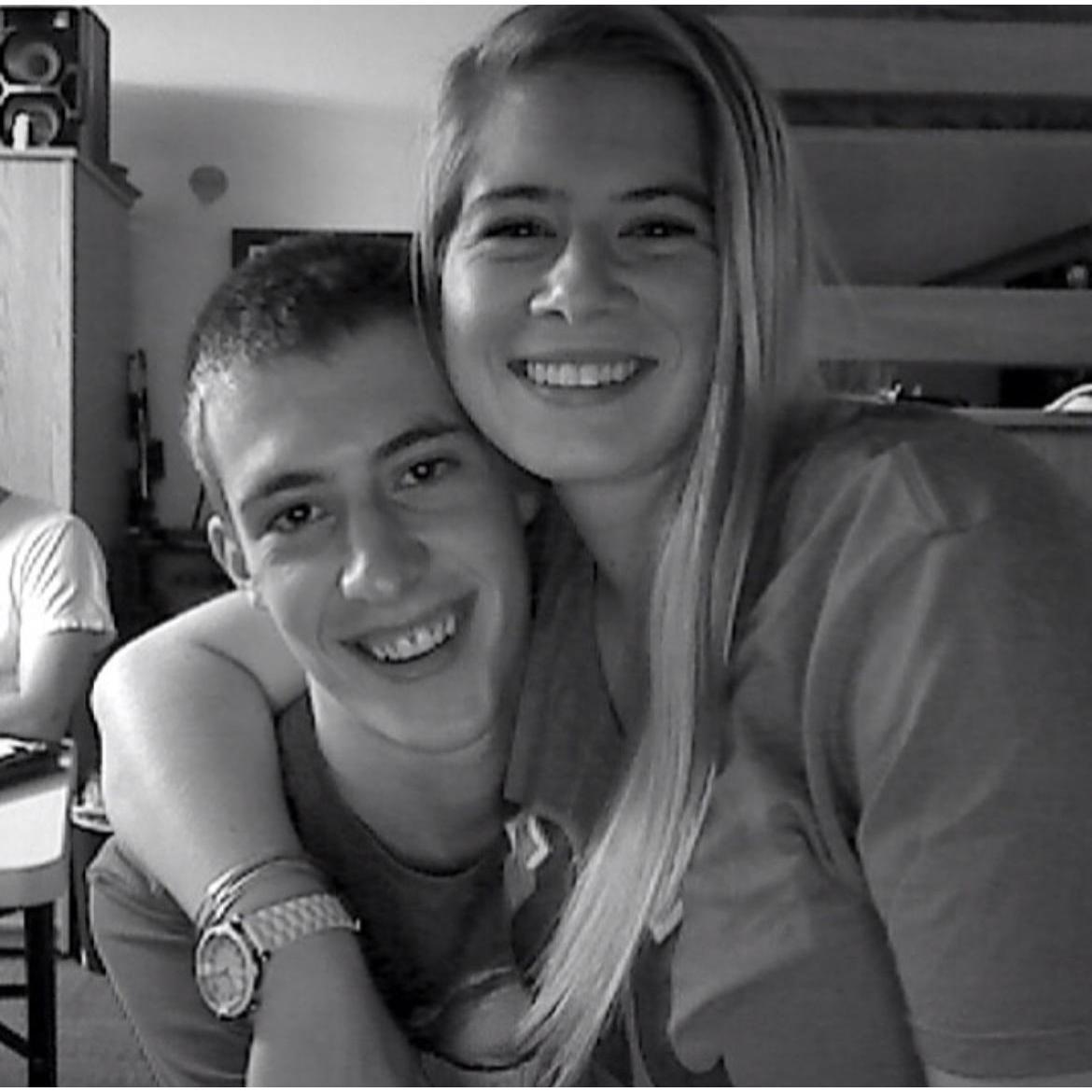 Our first picture together. August 2014