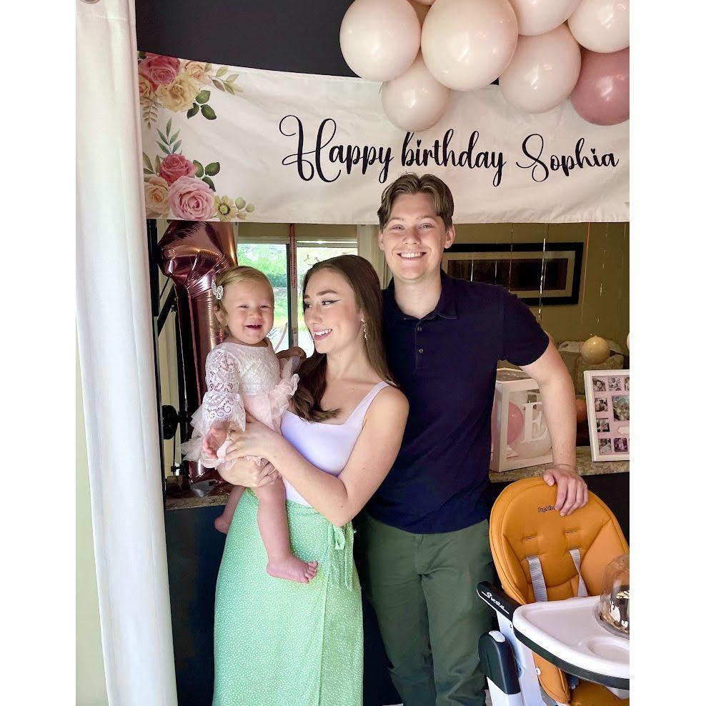 Flower girl Sophia's 1st Birthday, 4/26/2023