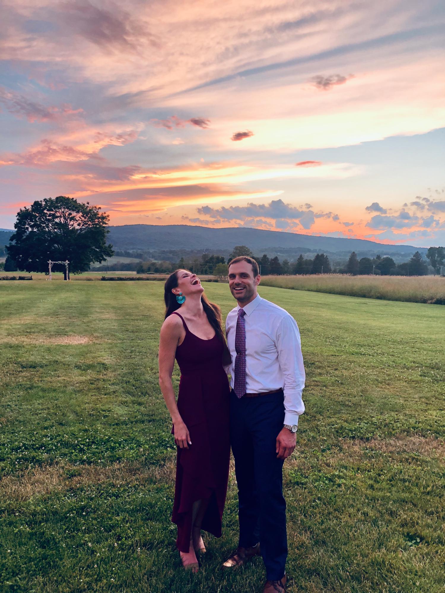 Attending a wedding in CT, 6/2019.