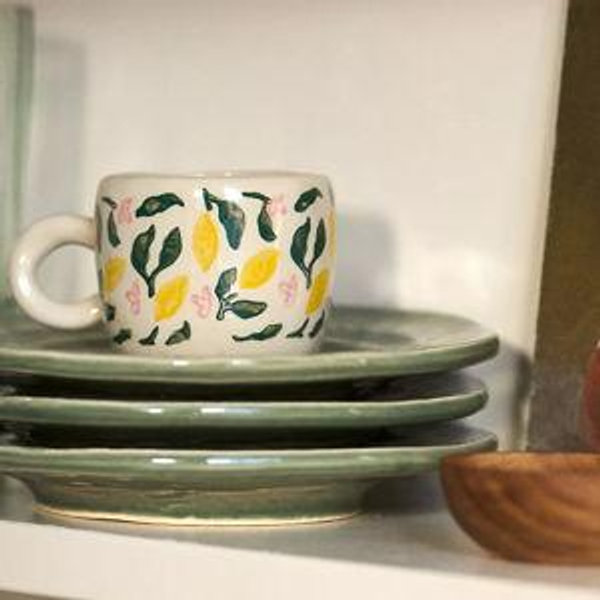 Dolly Mini Stoneware Espresso Cup