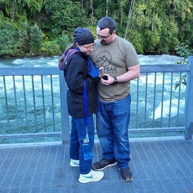 At Hatcher Pass, in Alaska, Josh proposed. Zandi did not expect he would ask so soon, and took a long time to decide, her heart saying yes but wondering if she ought to have more days together first.