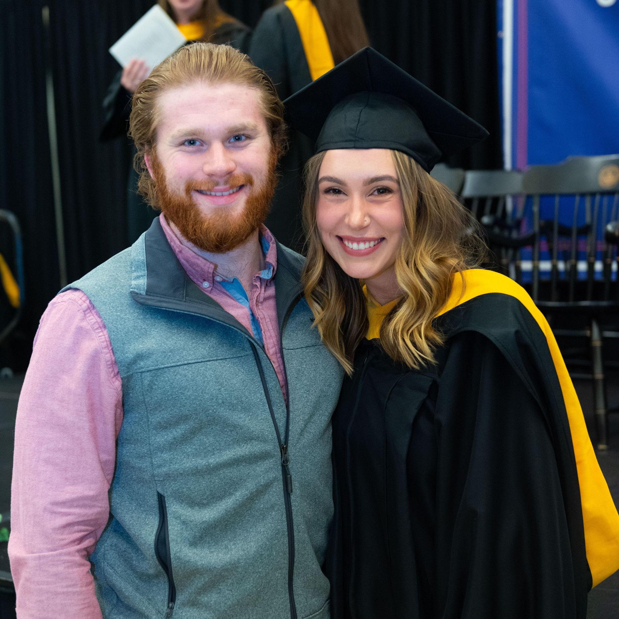 Erin graduates with her masters degree! 2022