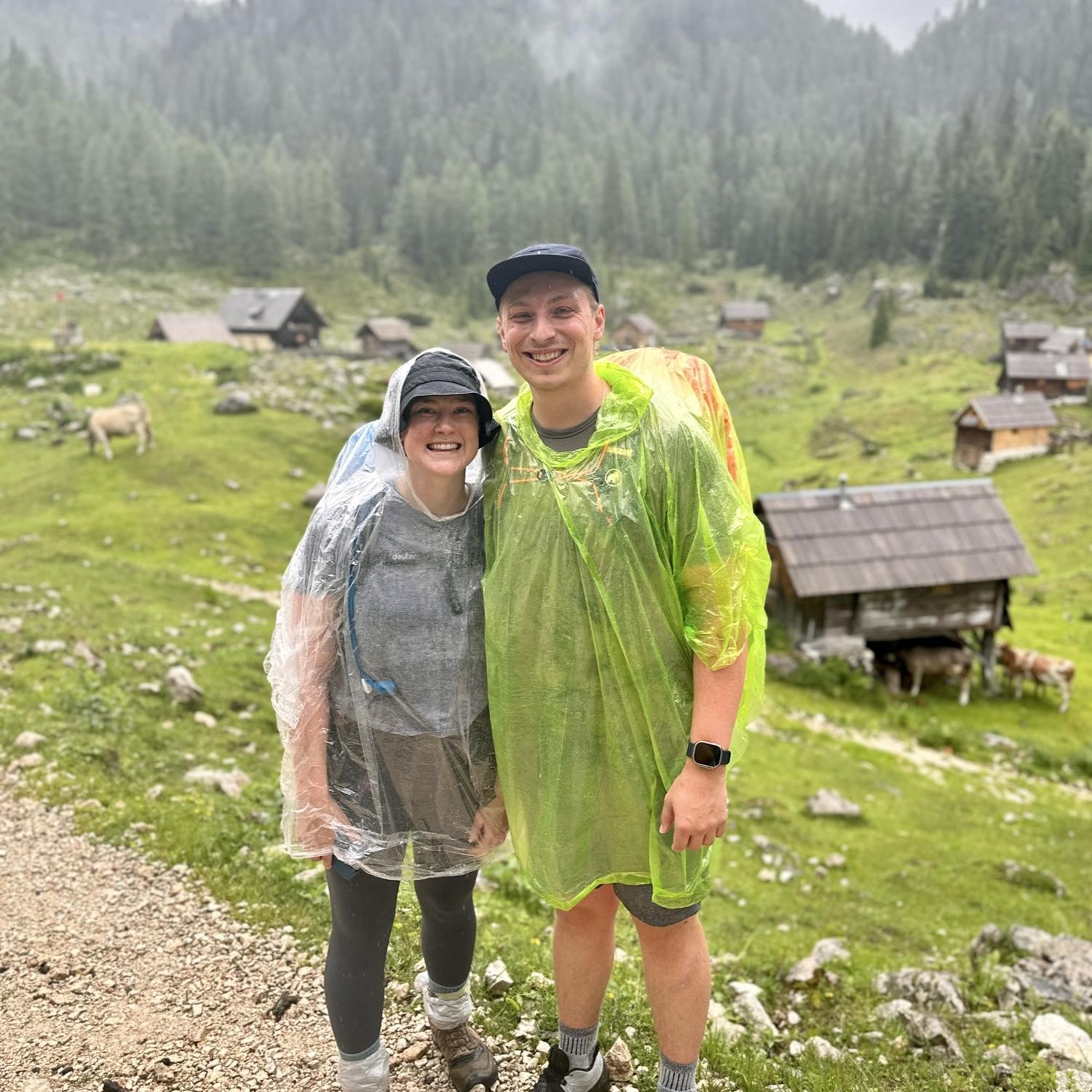 Backpacking in Slovenia - day 1 was wet! July 2023.