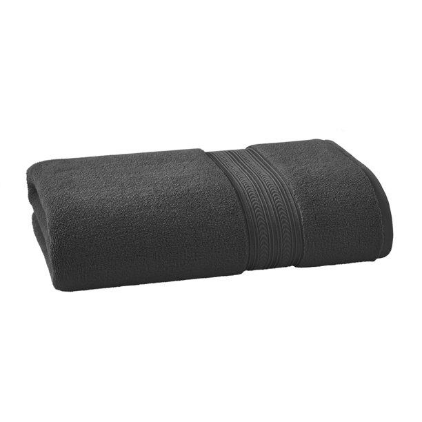 Better Homes and Gardens Thick and Plush Bath Sheet, Grey Shadow