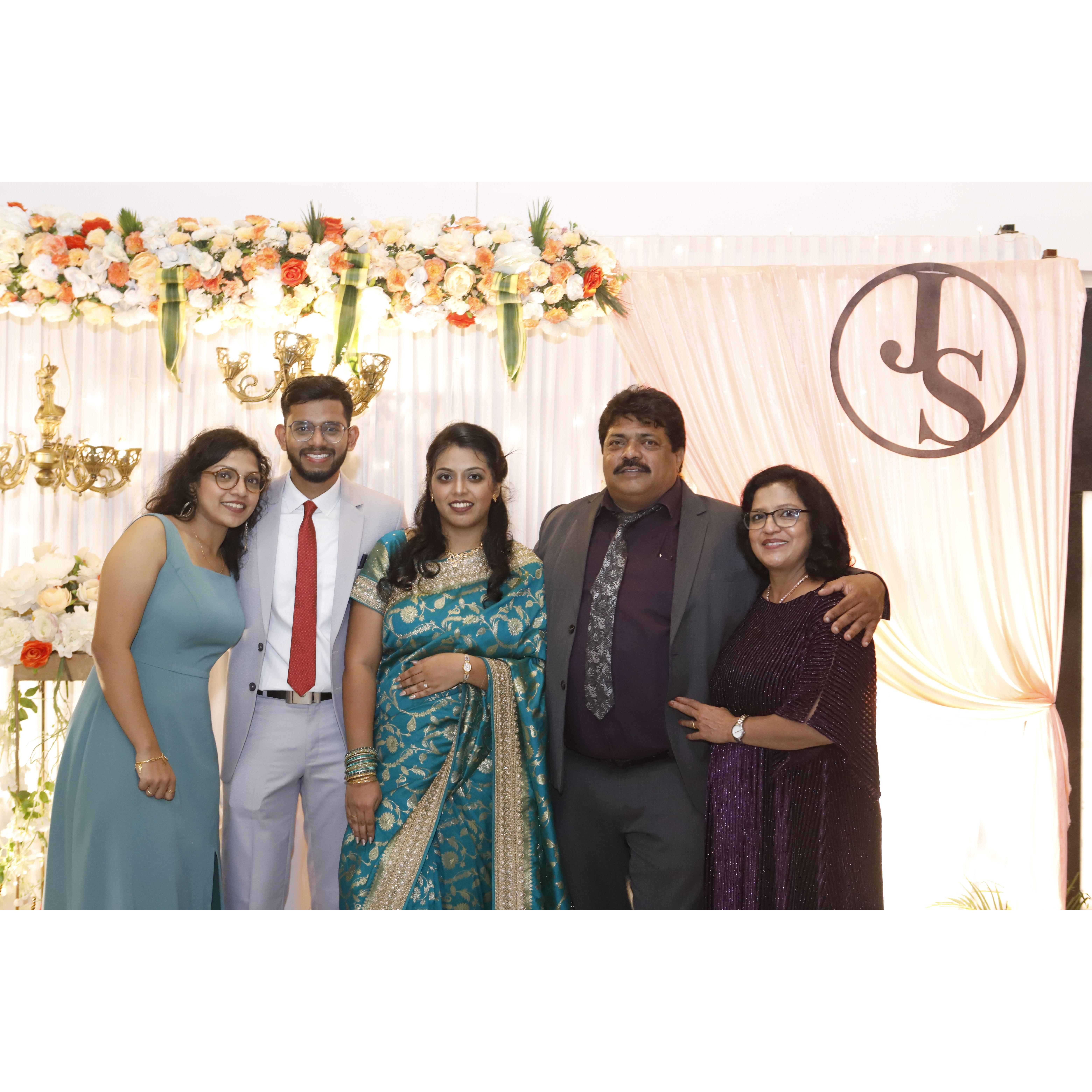 Meet the Desouza's with their newest edition :p
