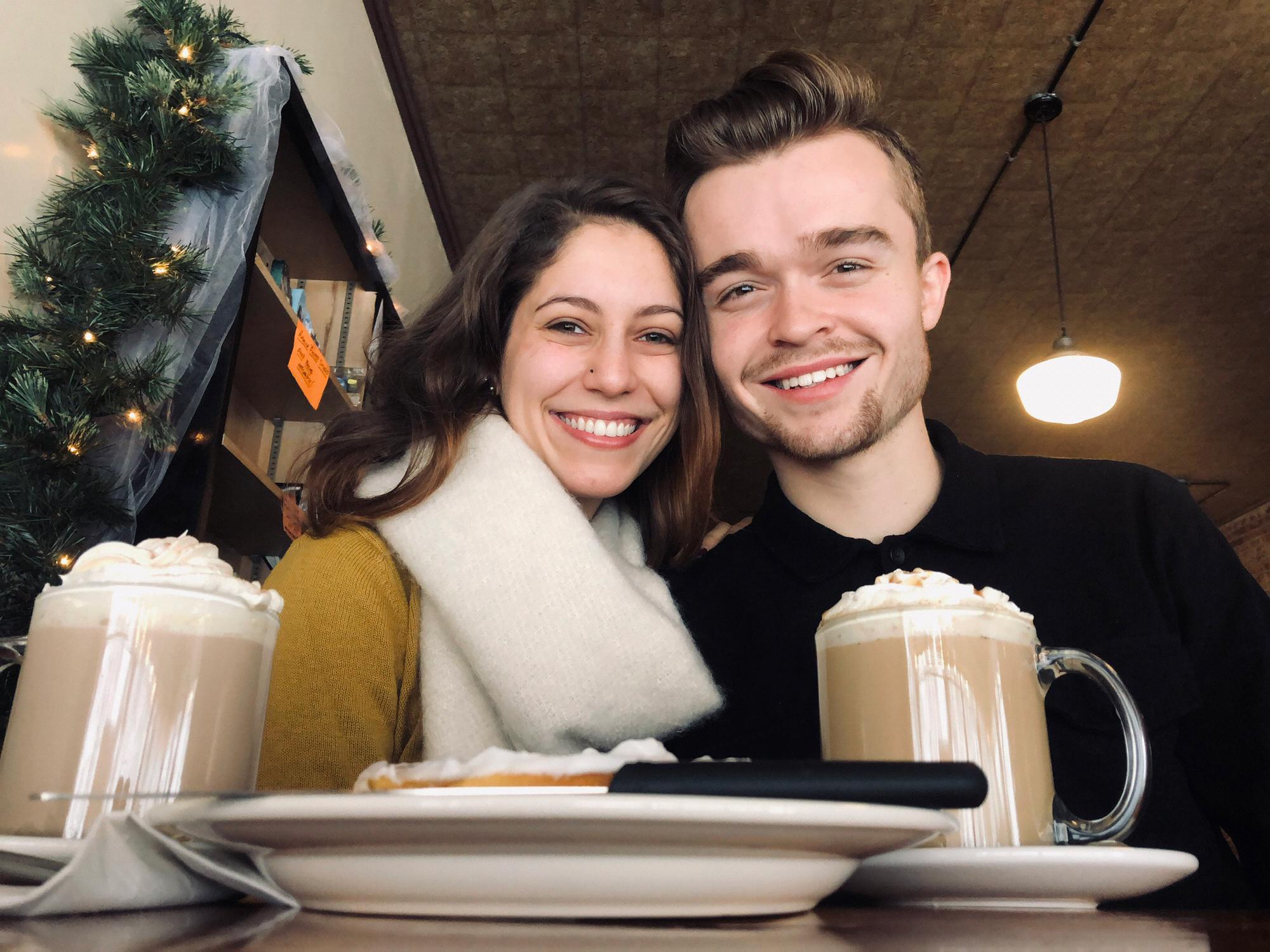 Our first date! RIP, The Canteen.