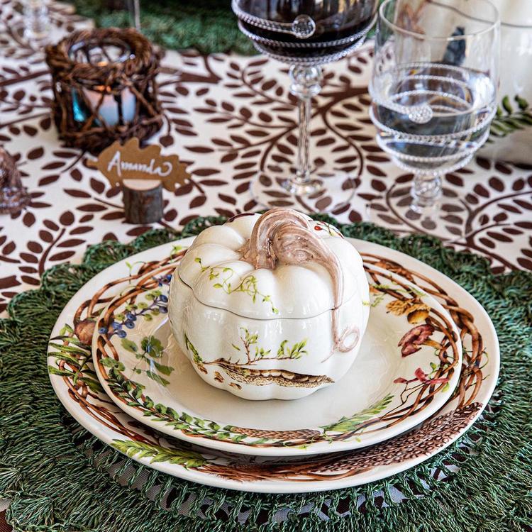 Forest Walk Pumpkin Soup Bowl