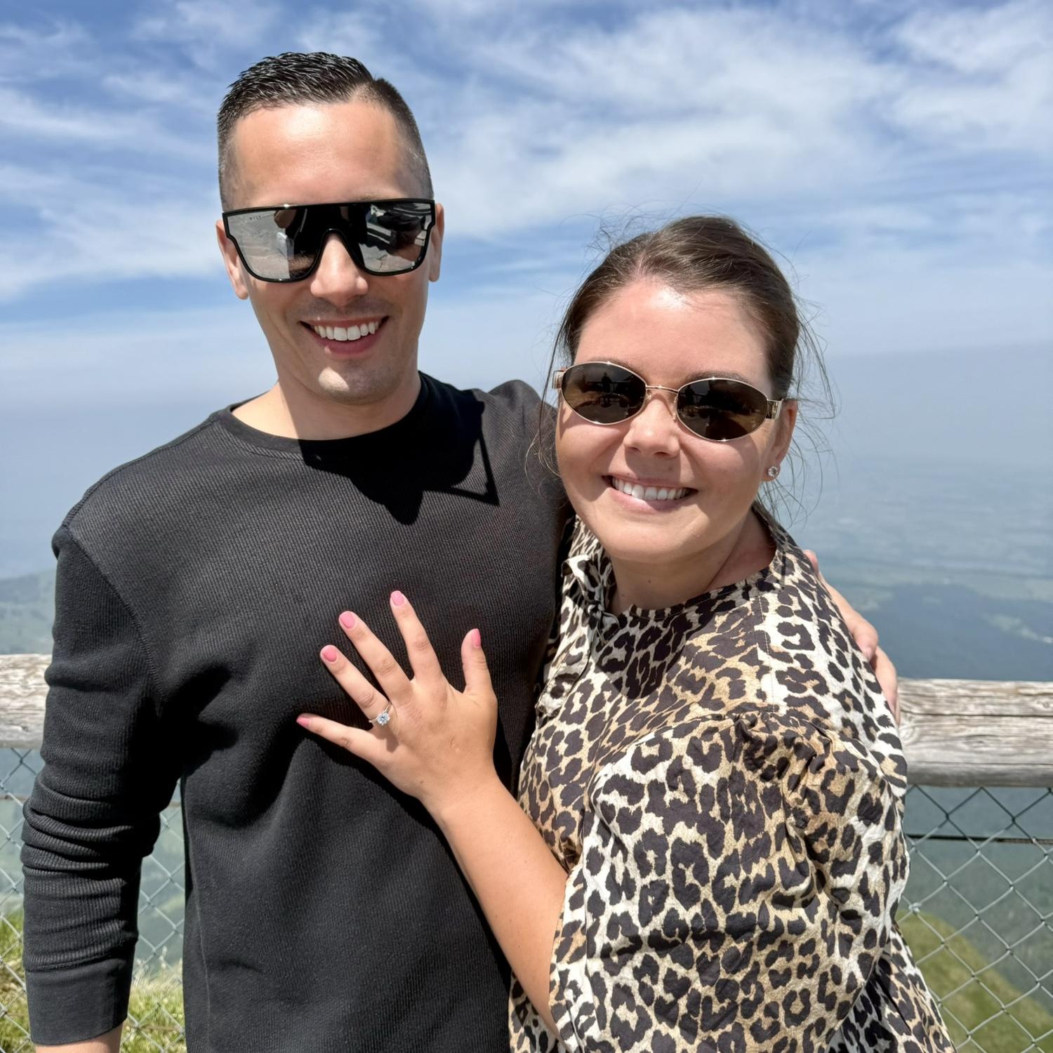 She said YES!