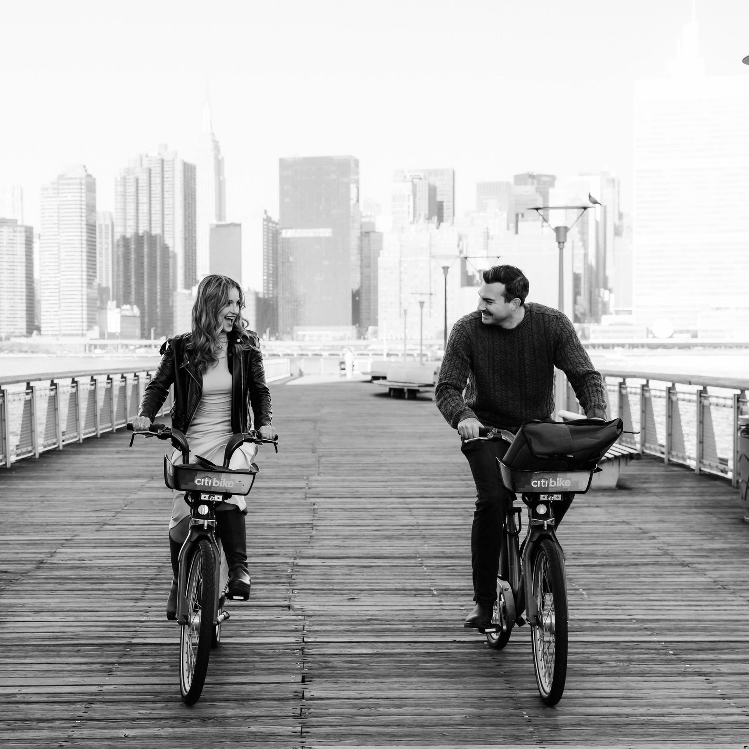 Engagement shoot in LIC