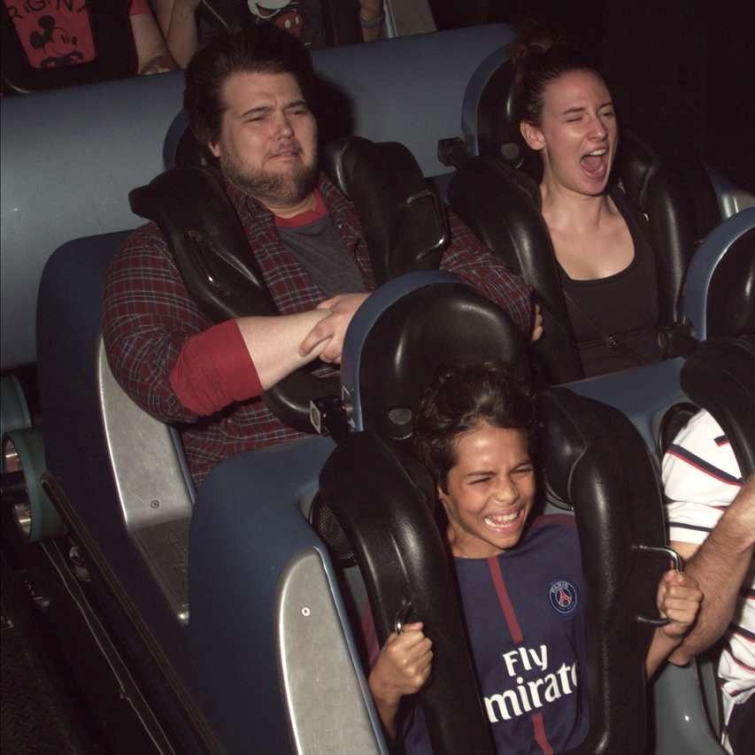 Our trip to Disney World where we rode the Aerosmith Roller Coaster.