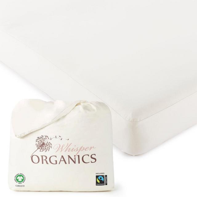 100% Waterproof Organic Mattress Protector – Whisper Organics