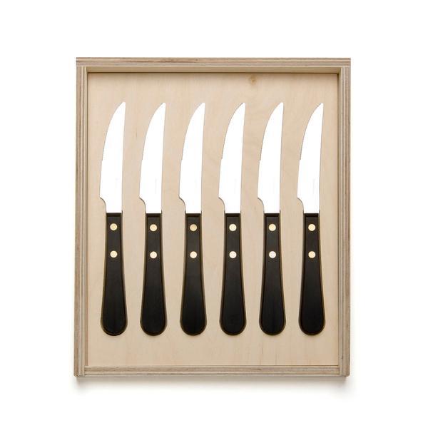 Provençal Black Steak Knife Set