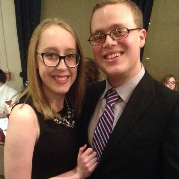 At the 2013 CCSU Marching Band banquet.
