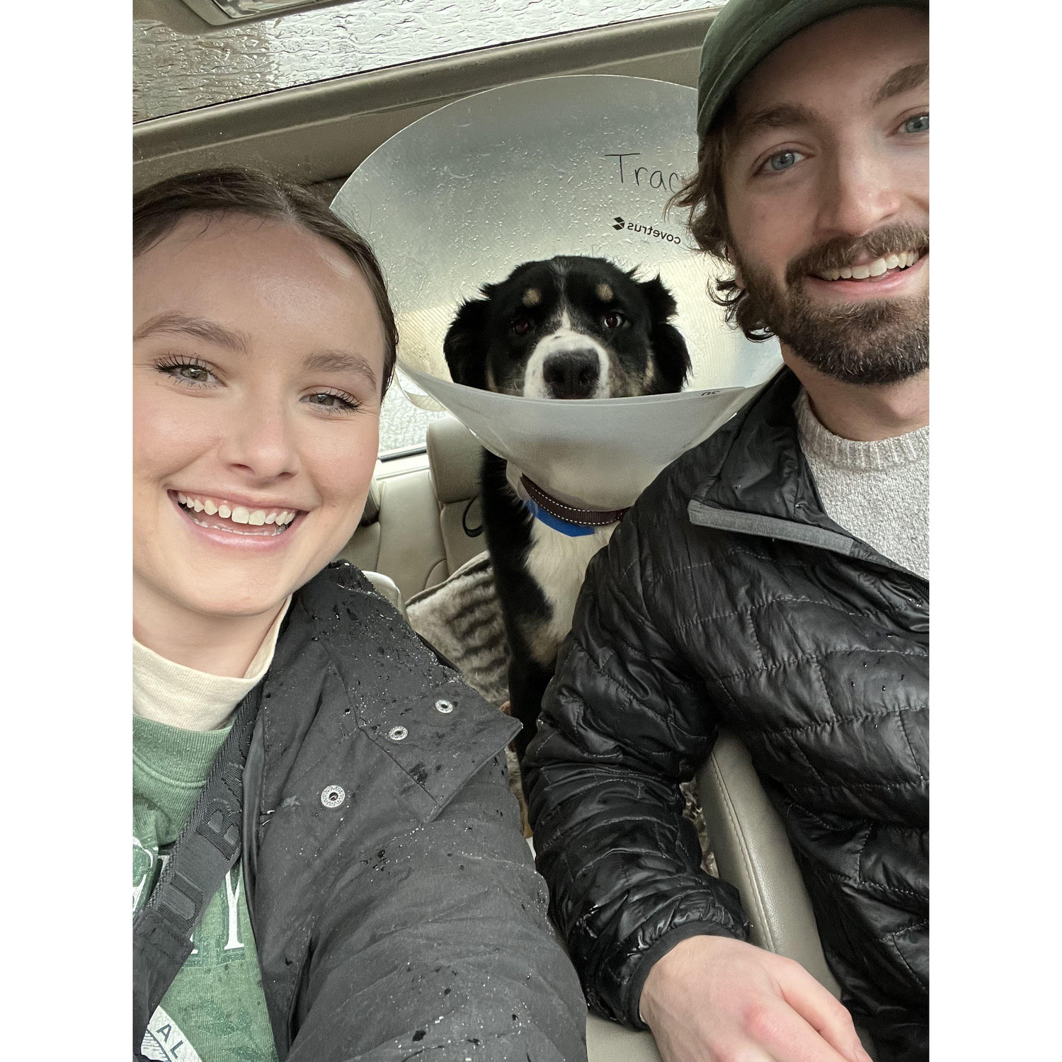 1/16/23: our first pic with Gordy (iykyk Tracy)