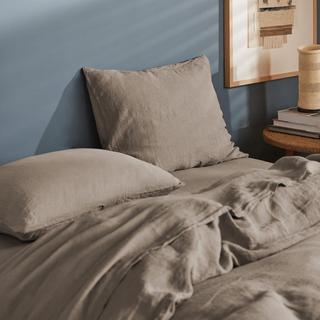 European Flax Linen Fitted Sheet