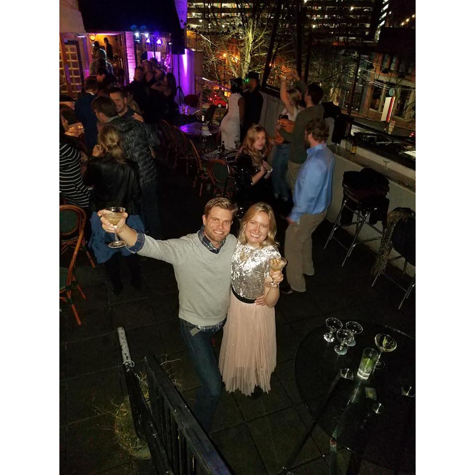 Our first New Years Celebration in Asheville...when the seed was planted that one day, it might be a lot of fun to move back.