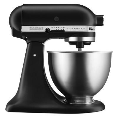 KitchenAid Ultra Power Plus 4.5qt Tilt-Head Stand Mixer - Matte Black KSM96