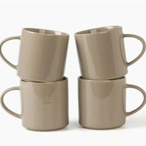 Joss & Main Lior Stoneware 14oz Coffee Mug (Set of 4) | Wayfair