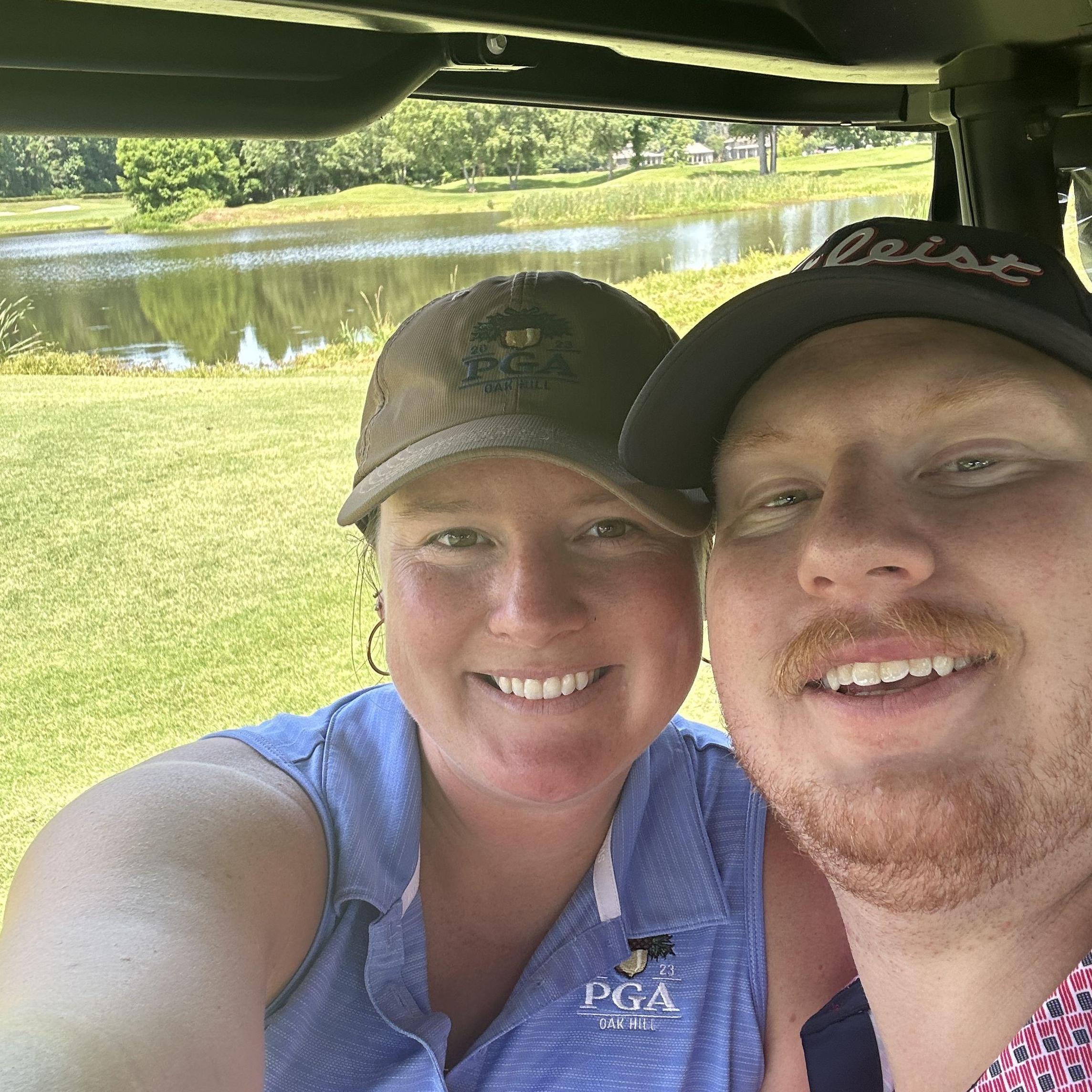 Many rounds of golf together
